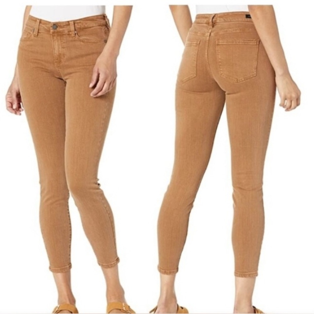 Liverpool The Ankle Skinny In Brown Bay Petite 6/28